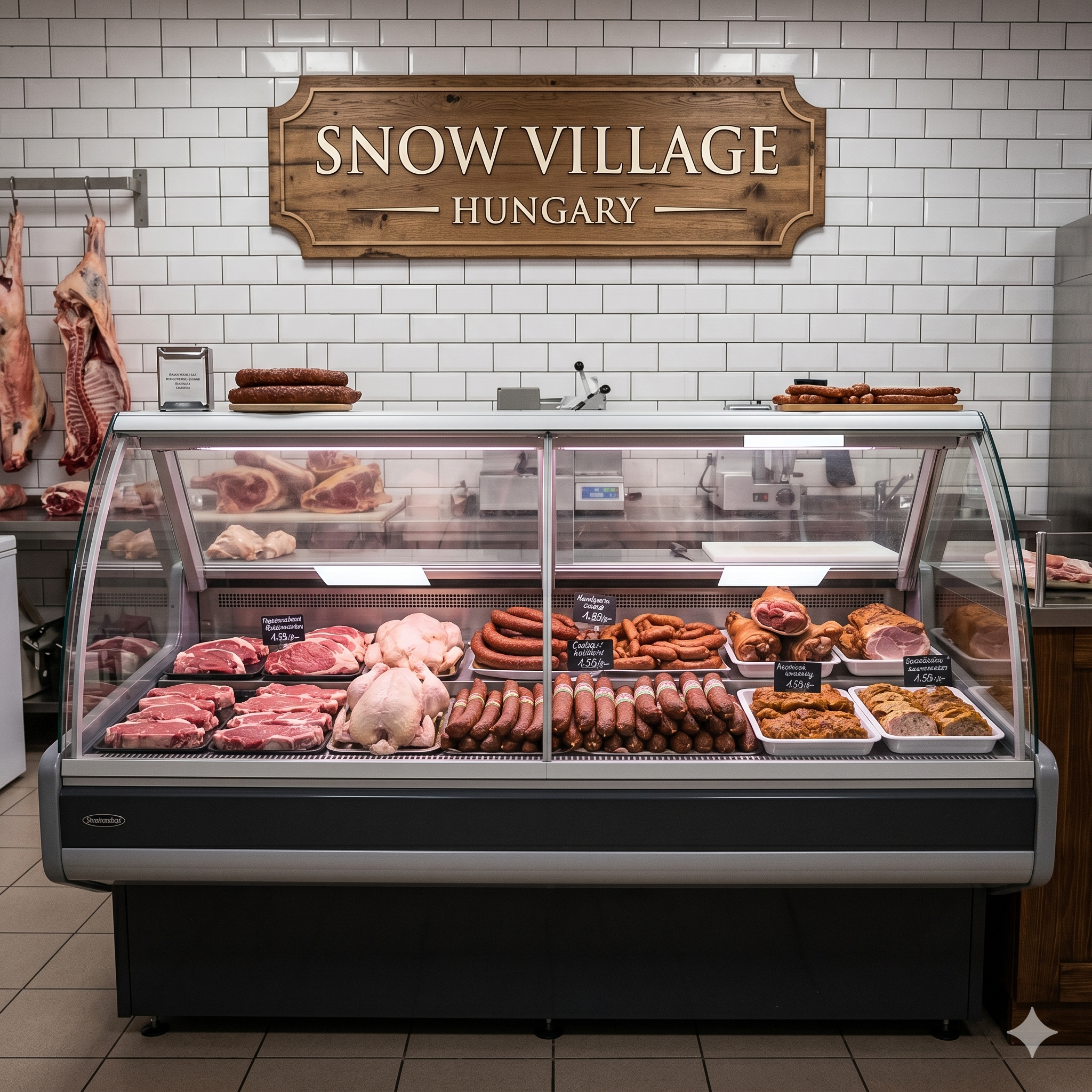 Vízszintes kijelzős hűtőszekrény (Horizontal Display Fridge)