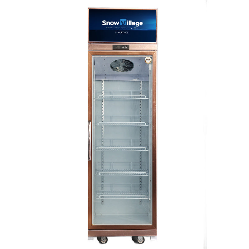 Függőleges hűtött vitrinek üvegajtóval, LC/LD sorozat, ventilációs hűtés - 1/2/3/4 ajtós