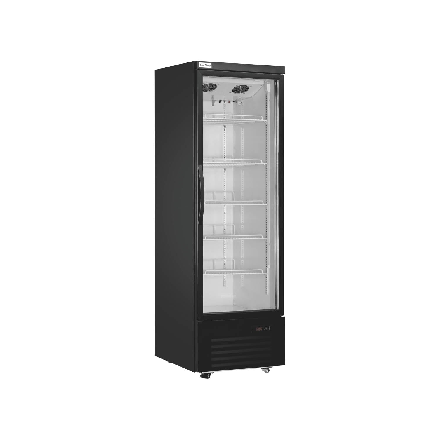 LC/LD Prémium függőleges hűtött vitrinek üvegajtóval és ventilációs hűtéssel - 1/2/3 ajtós sorozat